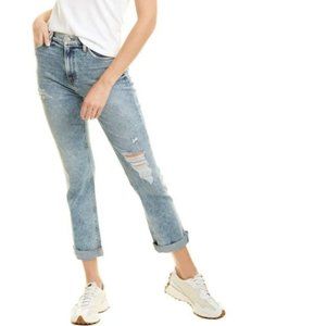 Hudson Holly Straight Leg Jeans Size 30 Light‎ Wash High Rise